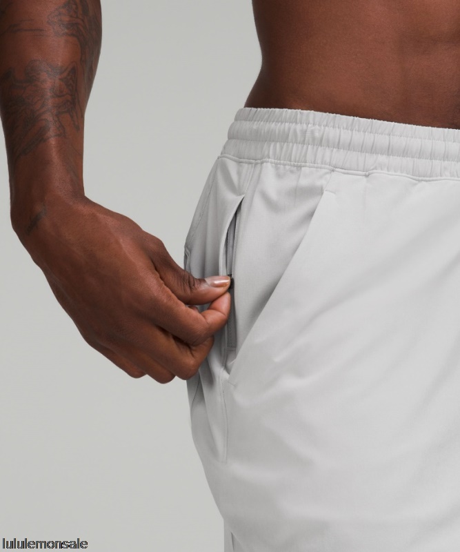 Lululemon Deutschland DELULU850 | Lululemon Deutschland Seal Grey Schrittbrecher Linerless Short 7